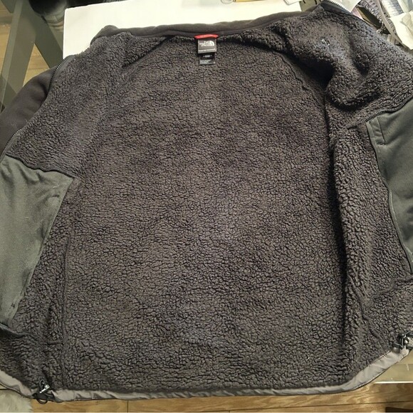 The North Face Mens Chimborazo A33X Black Full Zip Fleece Jacket Size L - Picture 11 of 11